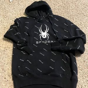 Spyder black hoodie